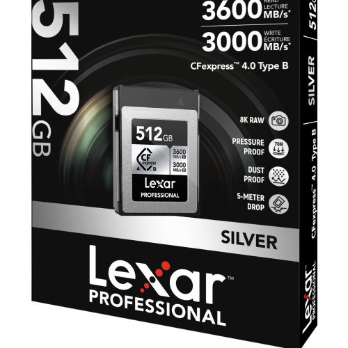 Lexar CFexpress Typ B Speicherkarte SILVER