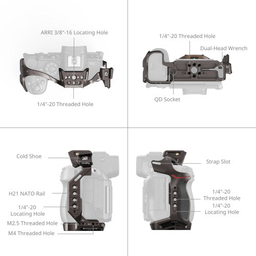 Klec pro kameru / Cage pro Nikon Z8 SmallRig 3940