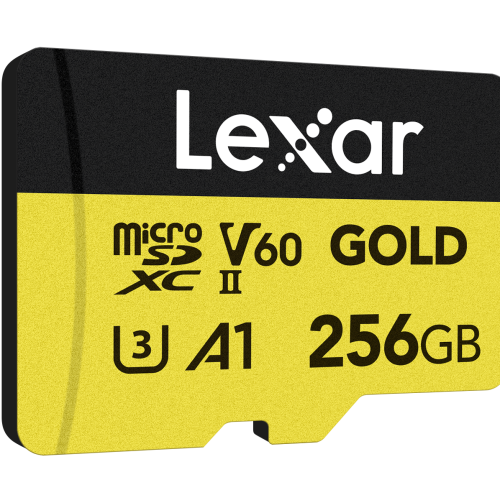 Lexar microSDXC Gold 256GB V60 - UHS-II Speicherkarte