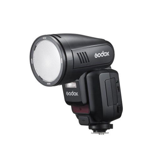Godox V100 N – Rundblitzgerät mit Akku für Nikon