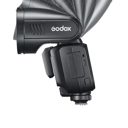 Godox V100 N – Rundblitzgerät mit Akku für Nikon