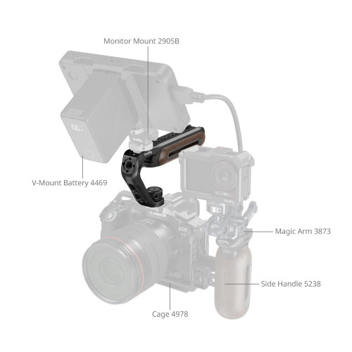 Top Handle / Leichter Oberer-Handgriff mit Two-in-One Befestigung SmallRig 5252