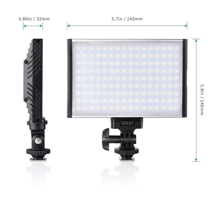 RØDE Stereo VideoMic Pro + Zecti Led Video Light ZT-017 gebraucht