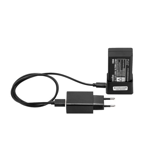 V1N - Ronde flitser met accu voor Nikon