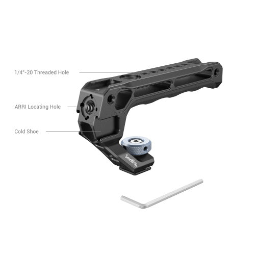 Top Handle / Leichter Oberer-Handgriff mit Kaltschuh / Blitzschuh Lite SmallRig 3764