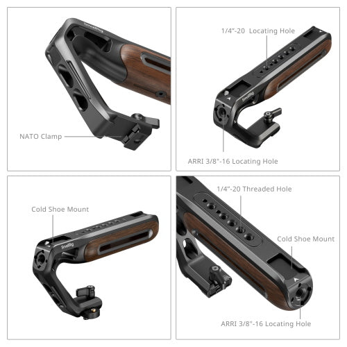 Top Handle / Leichter Oberer-Handgriff mit NATO Clamp SmallRig 5251
