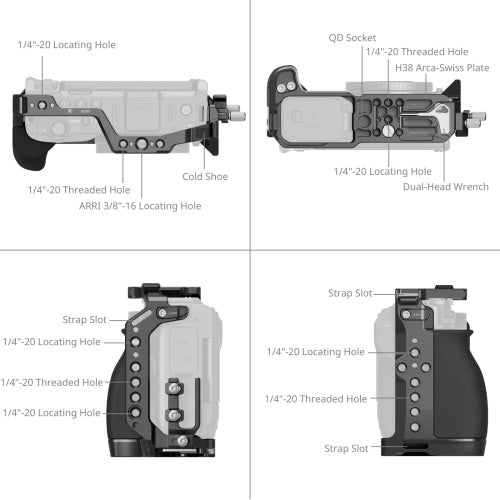 Kamera Käfig / Cage Kit for Nikon ZR SmallRig 5467
