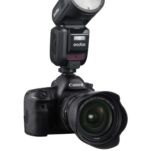 Godox V100 N – Rundblitzgerät mit Akku für Nikon