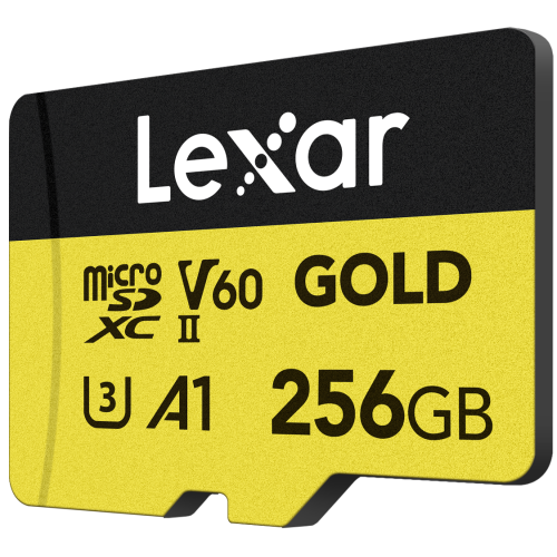 Lexar microSDXC Gold 256GB V60 - UHS-II Speicherkarte