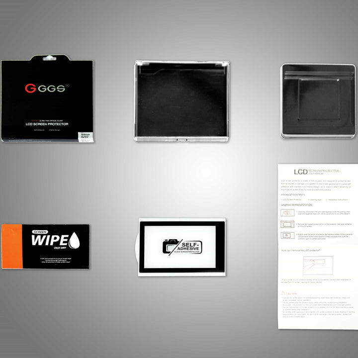 Monitorschutz Nikon Z7 II, Monitorschutz Nikon Z6 II, Monitorschutz Nikon Z5, GGS Screen Protector
