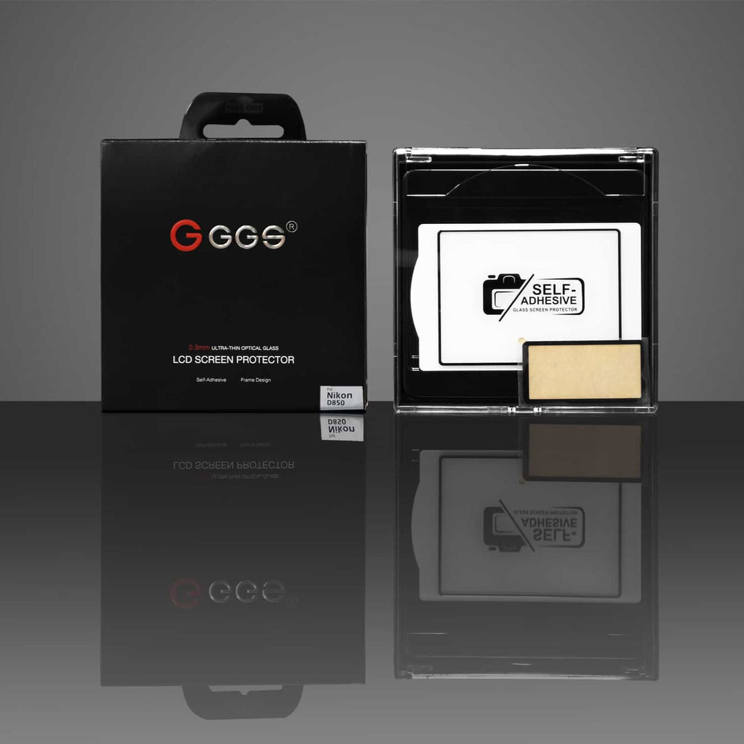 Nikon D850 Displayschutz, Monitorschutz, Folie, Echtglas, GGS Displayschutz-glas