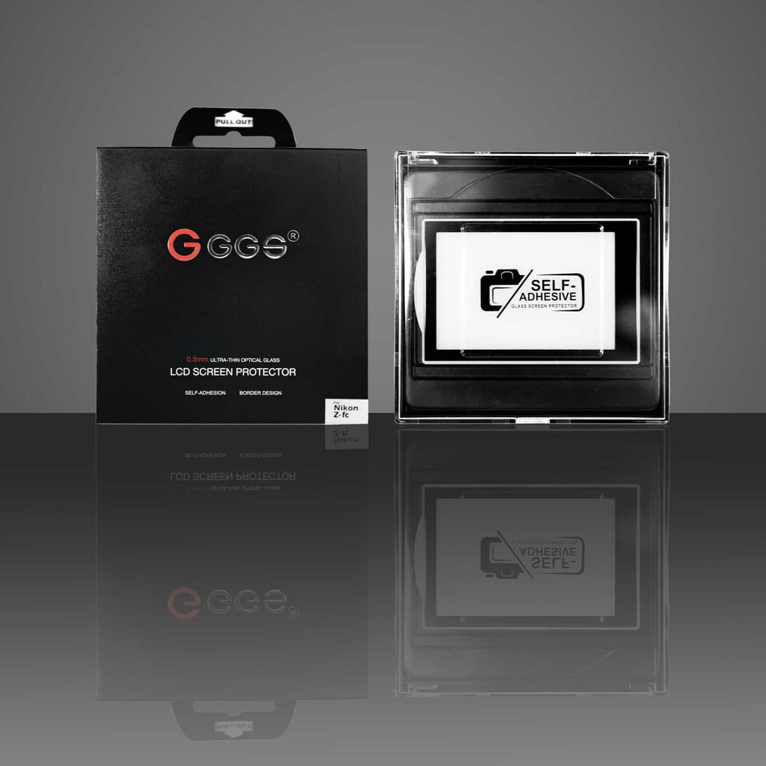 Displayschutz Nikon Z Fc, Displayschutzfolie, GGS Echtglas, Displayschutz für Nikon z30