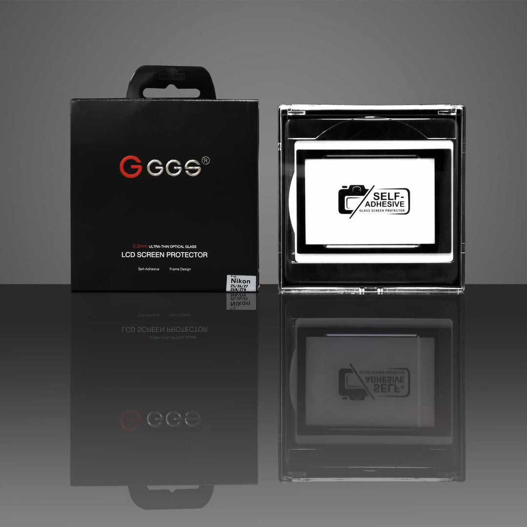 Displayschutz für Nikon Z6 II, Z7 II, Z6, Z7, Z5, Nikon Displayschutzglas, Glas, GGS Premium Displayschutz
