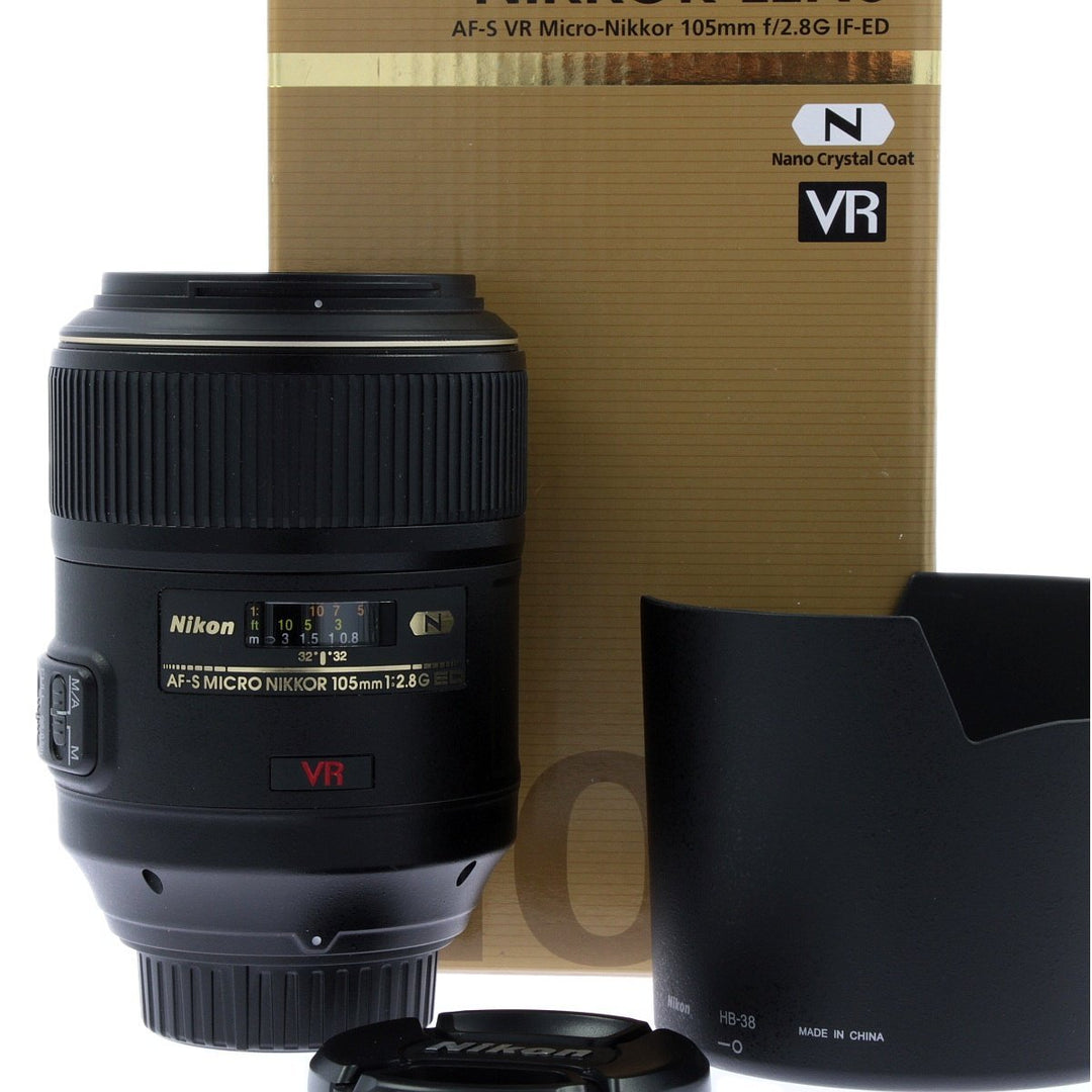 AF-S VR Micro-Nikkor 105 mm f 2.8G IF-ED gebraucht - Nikon Objektiv, Nikon zubehör