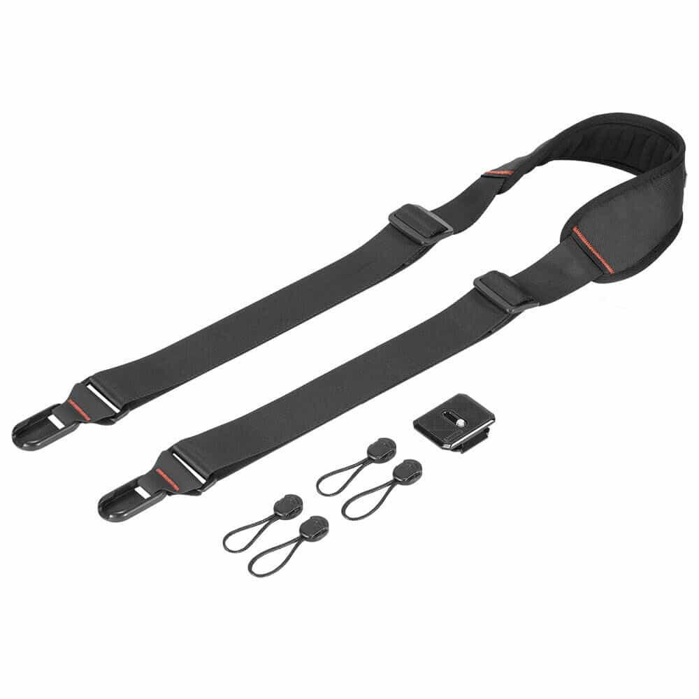 EBTOOLS Kameragurt Aus Baumwolle & PU-Leder – Verstellbar, Universell Für Nikon & Andere DSLR-Kameras